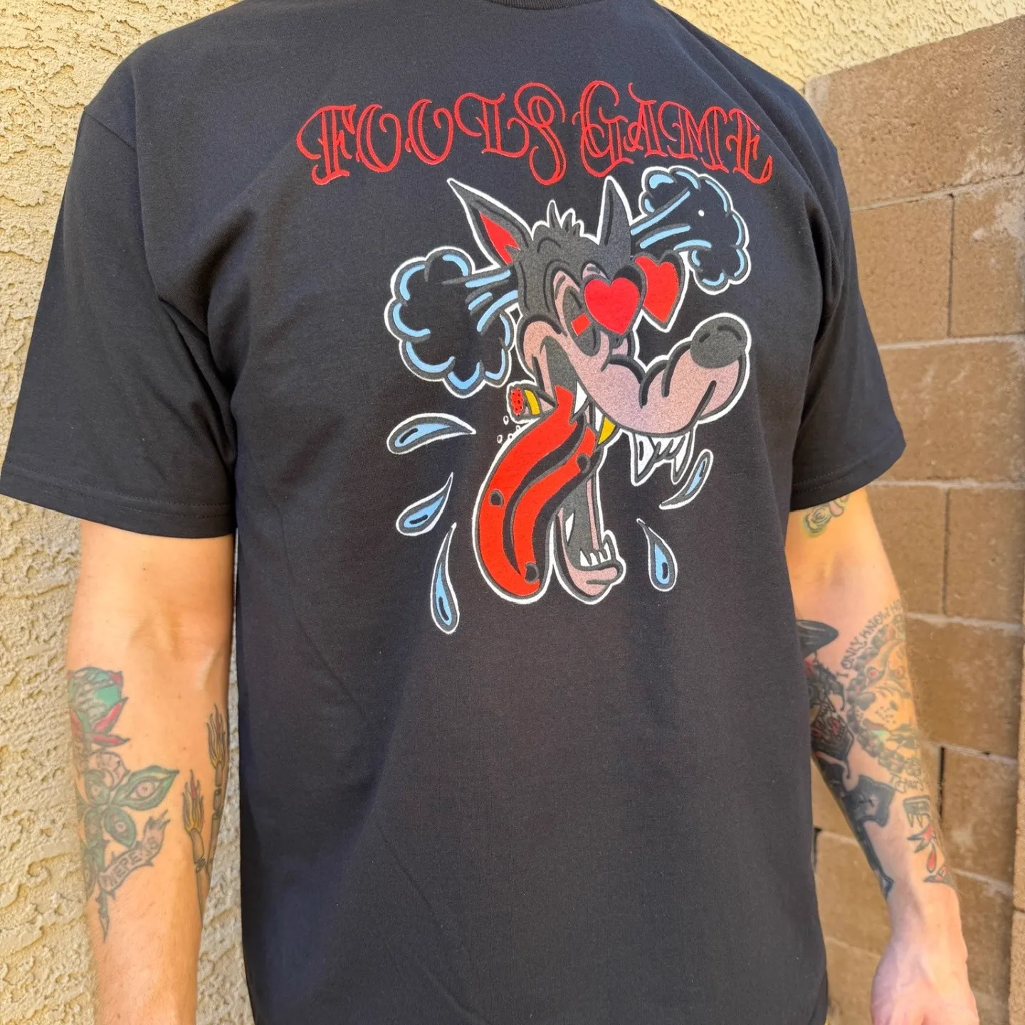 6 Color Screen Print for @foolsgamehc by Colorblox Merch in Gilbert AZ