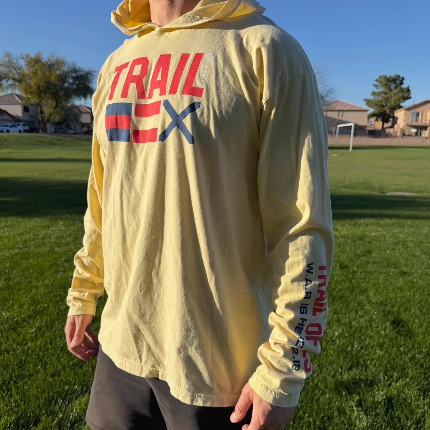 Screen Printed Hoodie for @trailoflies by Colorblox Merch in Gilbert AZ
